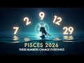 Pisces 2026 5 Lucky Numbers That Quietly Reshape Your Wealth Destiny