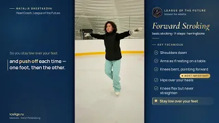 How to Skate Forward | Forward Stroking for Adult Beginners