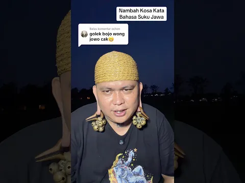 Nambah Kosa Kata Bahasa Jawa #jawa #dayak #shorts
