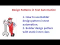 Part 2 - Builder Design Pattern Using Static Inner Class