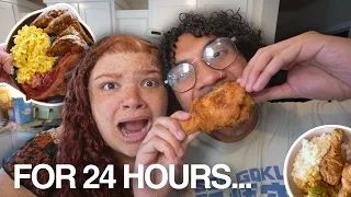cooking my husband’s FAVORITE foods for 24 hours…