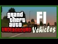 GTA: Underground | F1 cars.