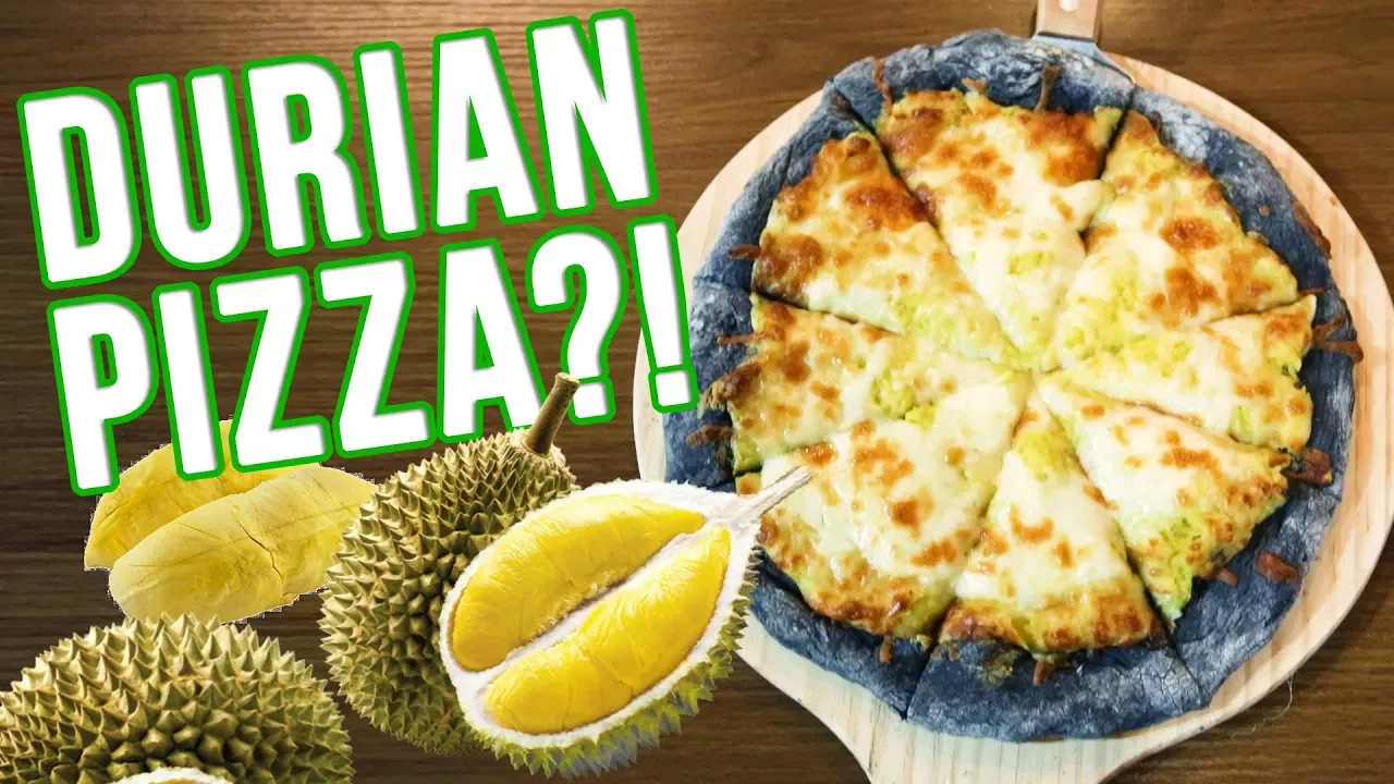 Durian Cafe: Durian Pizza, Durian Nuggets, Durian Fries & More!