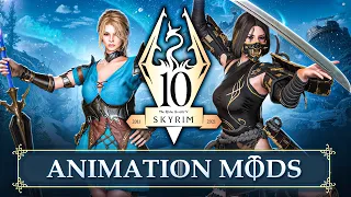 REMASTERING Skyrim Animations With 50 Mods The BEST Skyrim Mods Of 2026