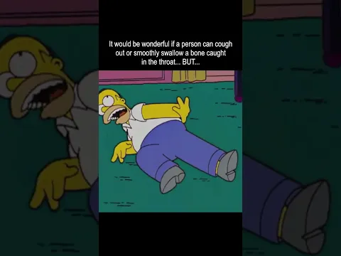 When Homer Simpson Chokes on a Chicken Bone: This Simpsons Scene Is More Real Than You May Think