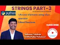 34 Mastering Strings in Python Part-3 Beginner s Guide to Strings