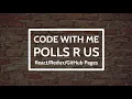 Code With Me Polls R Us Github Pages