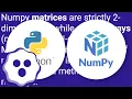 What are the differences between numpy arrays and matrices Which one should I use