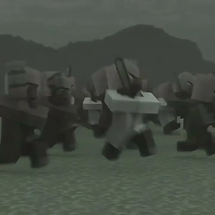 Villager 9 is literally the goat in this war 🔥🥶 #fyp #villagernews #viral #edit #minecraft #war