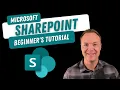 How to use Microsoft SharePoint - Beginner s Tutorial