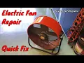 How To Repair Max Air 24 Garage Fan That Will Not Turn On Only Hums and Trips Circuit Breaker