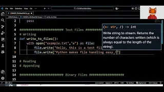 Python - Lab 08 File read write and append with text binary and JSON files