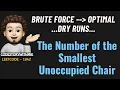 The Number of the Smallest Unoccupied Chair Brute Force Optimal Leetcode 1942 codestorywithMIK