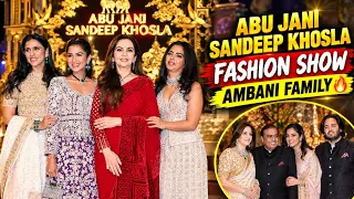 Nita Ambani, Isha Ambani & Radhika Merchant arrive at Abu Jani Sandeep Khosla's 40th Anniversary