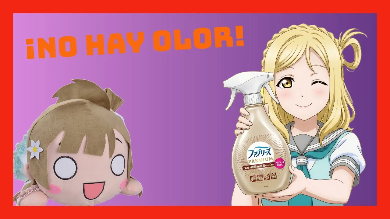 Love Live! y su campaña contra el mal olor!