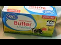 Walmart Butter Great Value Unsalted Sweet Cream Butter 3 58 Four Sticks Butter