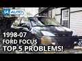 Download Lagu Top 5 Problems Ford Focus Hatchback 1st Gen 1998-2007