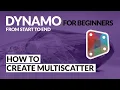 How to create a multiscatter in Revit - Dynamo tutorials 2021