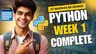 Python Week 1 Complete Operators Strings More Beginner s Guide IITM BS Degree