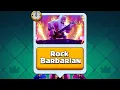 BEST DECK to BEAT ROCK BARBARIAN CHALLENGE - CLASH ROYALE