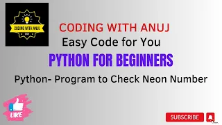 Python for beginners Neon Number 1 to 100 Neon numbers