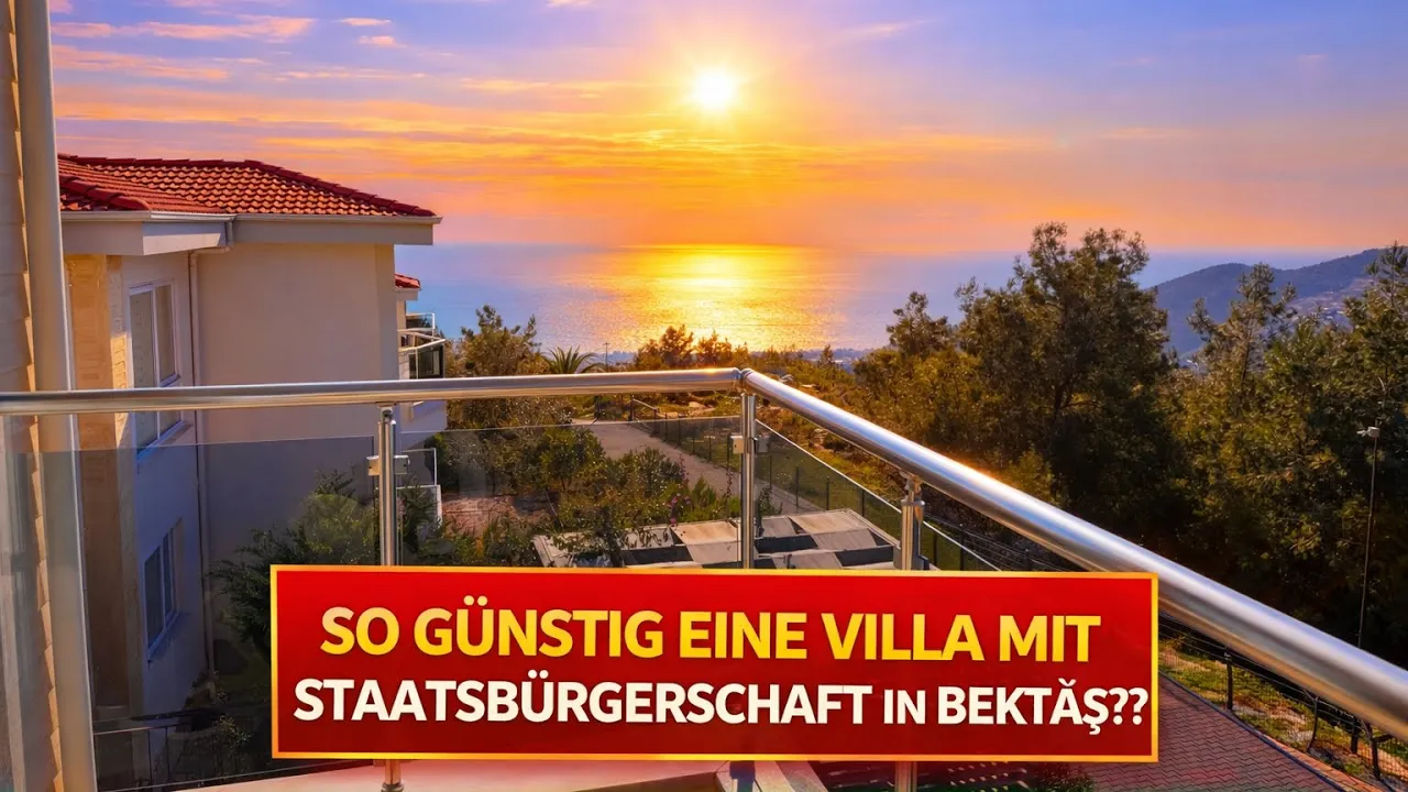 Citizenship-Ready 3-Bedroom Villa in Bektaş with Turkish citizenship eligibility
