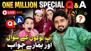 1 million Special Q&A Video😍|Ap K sawal hum dengy Jawab 😍|Imran Saim Vlogs