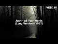 Lagu Amri - All Your Words (Long Version) (1987)