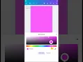 How to add background color in Canva mobile tutorial