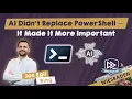 AI Didn t Replace PowerShell It Made It More Important - Jan Egil Ring