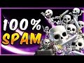 1ST TIME in CLASH ROYALE HISTORY 4 GRAVEYARDS in 1 DECK
