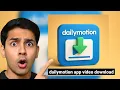 Download Lagu dailymotion app se video download