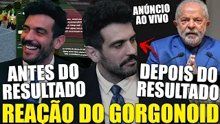 GORGONOID SURTA AO VIVO COM VIRADA E JOGA MERD# NO VENTILADOR APÓS RESULTADO FINAL