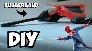 DIY Spiderman ps4 webshooter 3d print rubberband