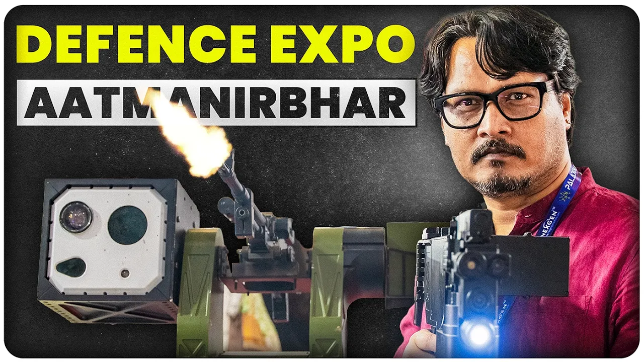 Atmanirbhar in Defence: Drones, Armoured Vehicles, Guns, Granade & More, Ajeet Bharti Visits Expo