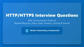 HTTP HTTPS Interview Questions Web Communication Protocols Explained