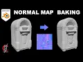 How to Bake Perfect Normal map in Blender - Tutorial