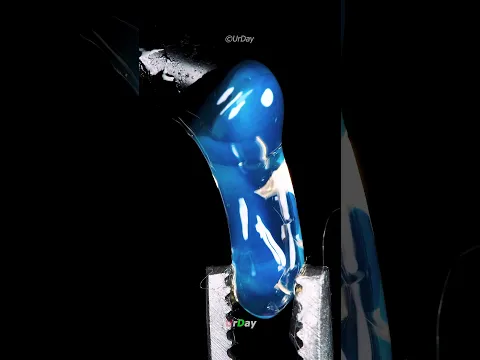 Pulling out dried glue plug #closeup #urday