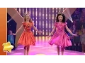 Amber en  Brenthe dansen op 'Naar het bal' - De Sterrenstudio | Studio 100 Kids