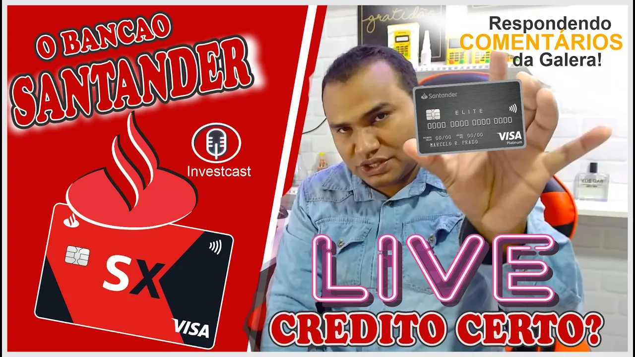 CARTOES SANTANDER OS MELHORES DA ATUALIDADE OU SÓ ILUSAO????