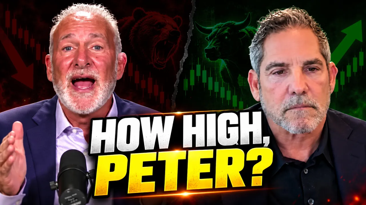Grant Cardone CONFRONTS Peter Schiff: “You’ve Been Selling Fear Your Entire Life”