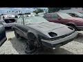 1980 Triumph TR7 Spider at Junkyard