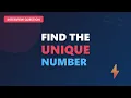 Find Single Non-Repeating Element The XOR Trick Explained O N Time O 1 Space