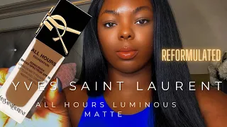 New Yves Saint Laurent All Hours Luminous Matte Foundation