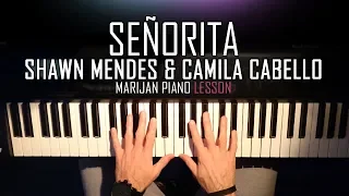 Download How To Play: Shawn Mendes \u0026 Camila Cabello - Señorita | Piano Tutorial Lesson + Sheets MP3