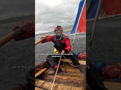 The solar panel I took with me on my source to sea adventure