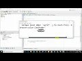 login page with java fx application