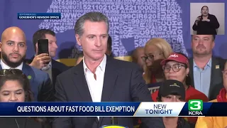 Report California s fast food law exempts Panera because of Gov Newsom s relationship with bill