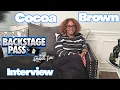 Comedian Actor Cocoa Brown Backstage Pass with Realest Low Podcast Interview Ep 10