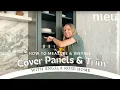 How To Measure and Install Cover Panels Trim with Angela Rose Home